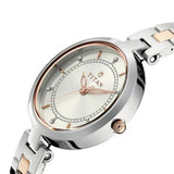 Unisex Pair Bandhan Silver White Round Dial Pair's Watch - NT17732603KM01
