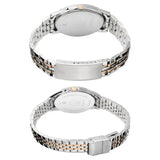 Unisex Pair Bandhan White Round Dial Pair's Watch - NT17742565KM01