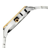 Men's Karishma Silver White Round Dial Watch - NT1824BM01