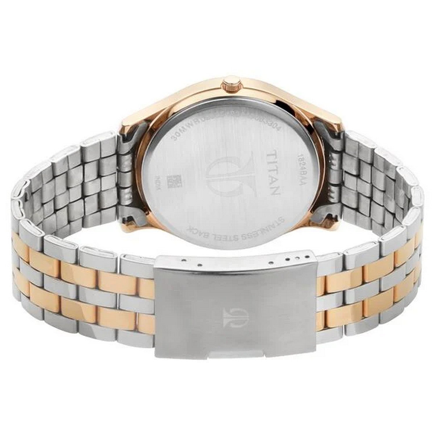 Men's Karishma Brown Round Dial Watch - NT1824KM01