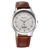 Men's Karishma Silver White Round Dial Watch - NT1825SL15