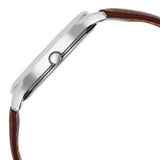 Men's Karishma Silver White Round Dial Watch - NT1825SL15