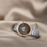 Men's Regalia Brown Round Dial Watch - NT1828KM02