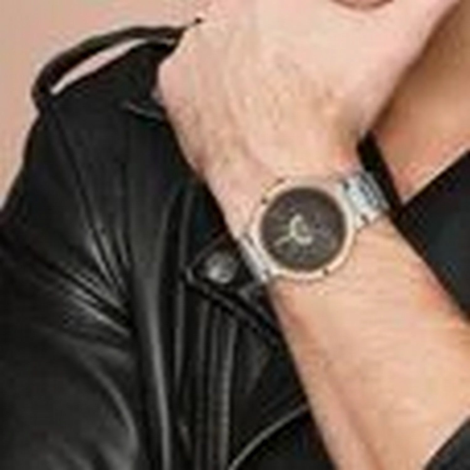 Men's Regalia Brown Round Dial Watch - NT1828KM02