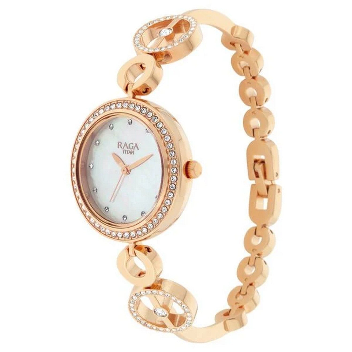 Women's MOP Round Dial Watch - NT2539WM03