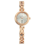 Women's Karishma Light Champagne Round Dial Watch - NT2601WM01