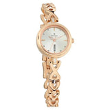 Women's Karishma Light Champagne Round Dial Watch - NT2601WM01