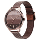 Women's Purple Multi Colour Round Dial Watch - NT2664QM01