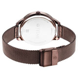 Women's Purple Multi Colour Round Dial Watch - NT2664QM01