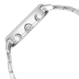 Men's Fashion Silver Round Dial Watch - NT3287SM01