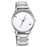 Men's Casual Blue Round Dial Watch - NT3290SM01