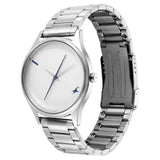 Men's Casual Blue Round Dial Watch - NT3290SM01