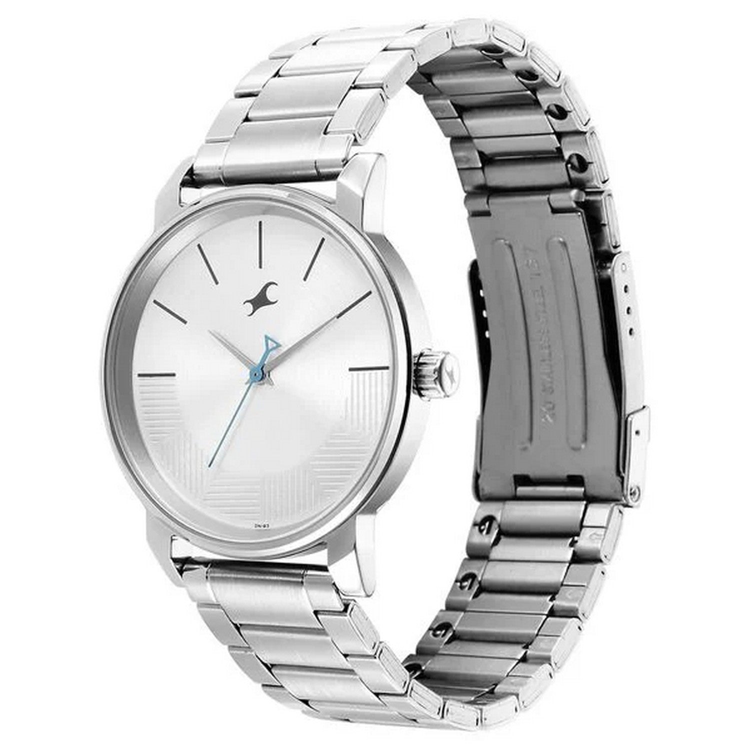 Men's Casual Grey Round Dial Watch - NT3291SM02
