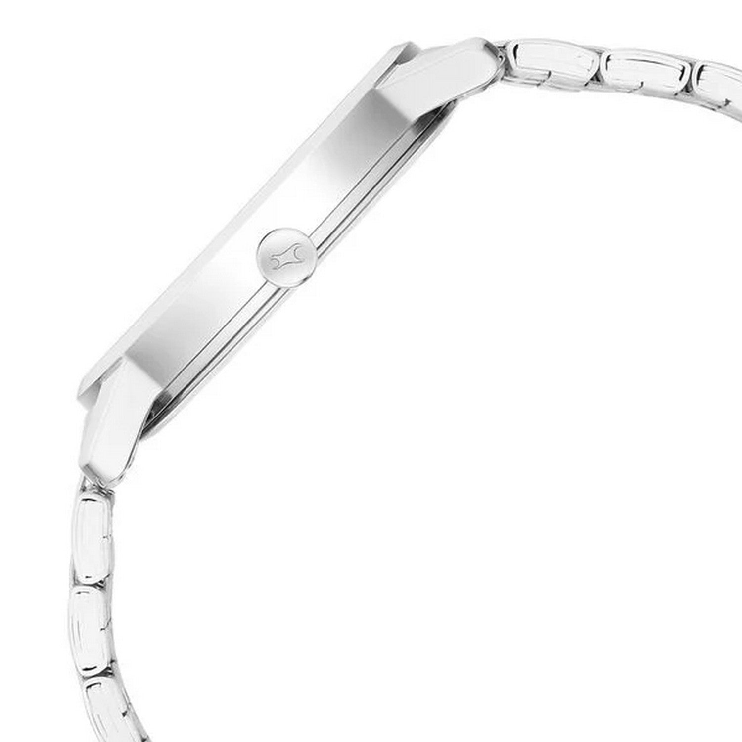 Men's Fashion Silver Round Dial Watch - NT3295SM01