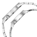 Unisex Mixmatched Blue Round Dial Pair's Watch - NT33056296SM02