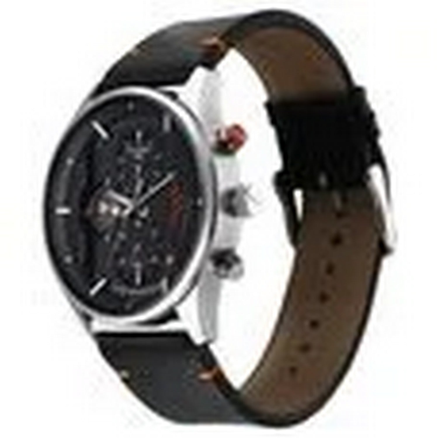 Men's Fashion Black Round Dial Watch - NT3315KL01