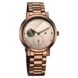 Women's Fashion Brown Round Dial Watch - NT6225QM01