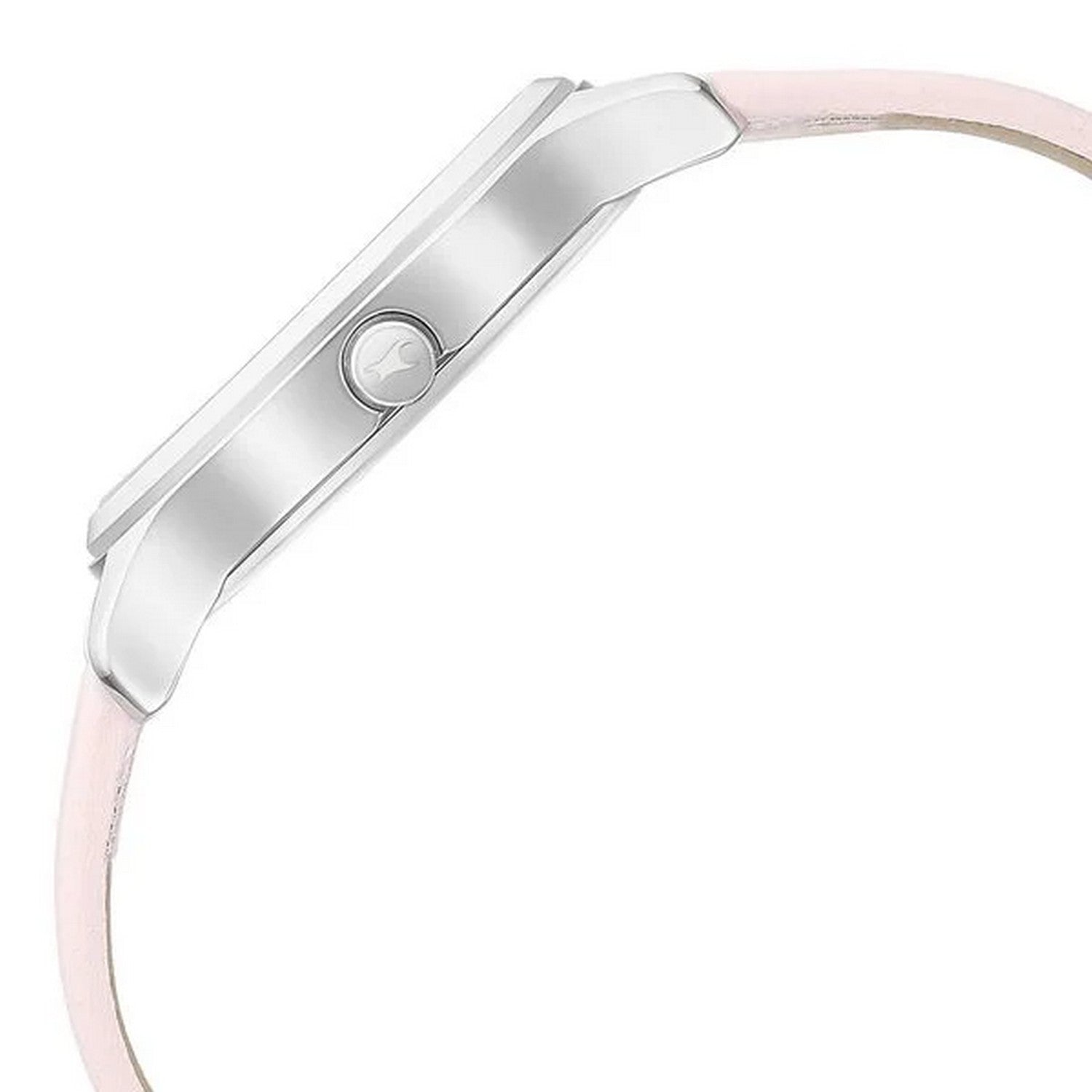 Women's Casual White Round Dial Watch - NT6248SL01