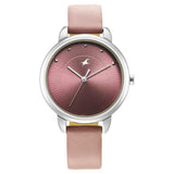 Women's Casual Violet Round Dial Watch - NT6282SL02