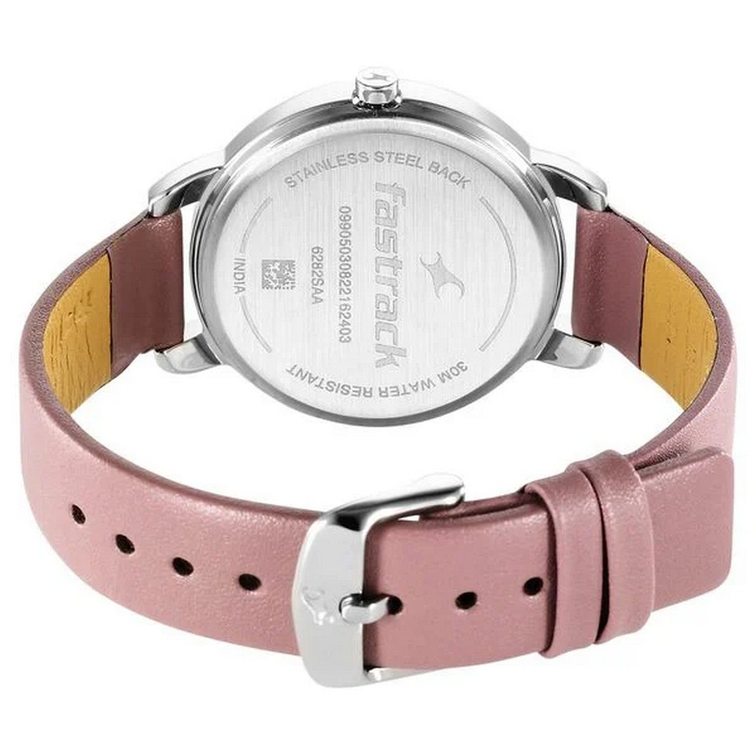 Women's Casual Violet Round Dial Watch - NT6282SL02