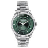 Men's Essential Green Round Dial Watch - NT77149SM02
