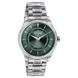Men's Essential Green Round Dial Watch - NT77149SM02