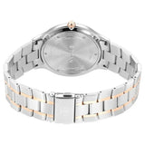 Men's Classique Silver White Round Dial Watch - NT90142KM01