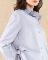 Women's Grey Casual Full Sleeves Top