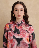 Women's Multicolor Casual Full Sleeves Top