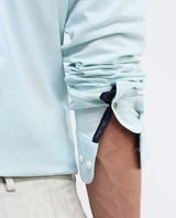 Men's Blue Formal Regular Fit Solid Full Sleeves Shirt