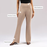 Women's Brown Solid Sports High Rise Trouser - Tall