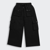 Girls Black Casual Pant