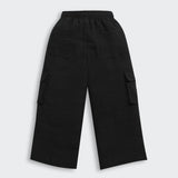 Girls Black Casual Pant