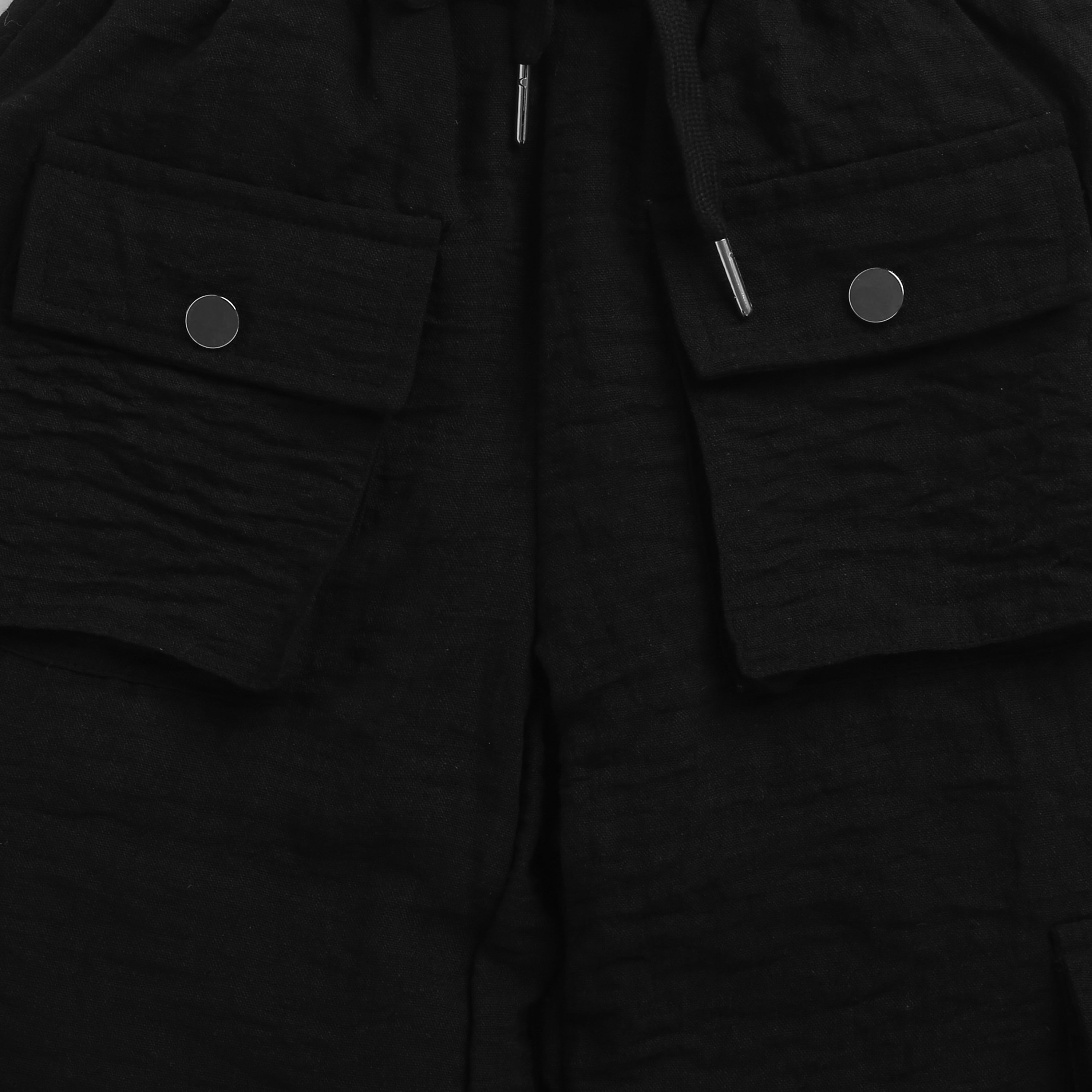 Girls Black Casual Pant