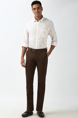 Men's Nude Casual Full Sleeves Shirt