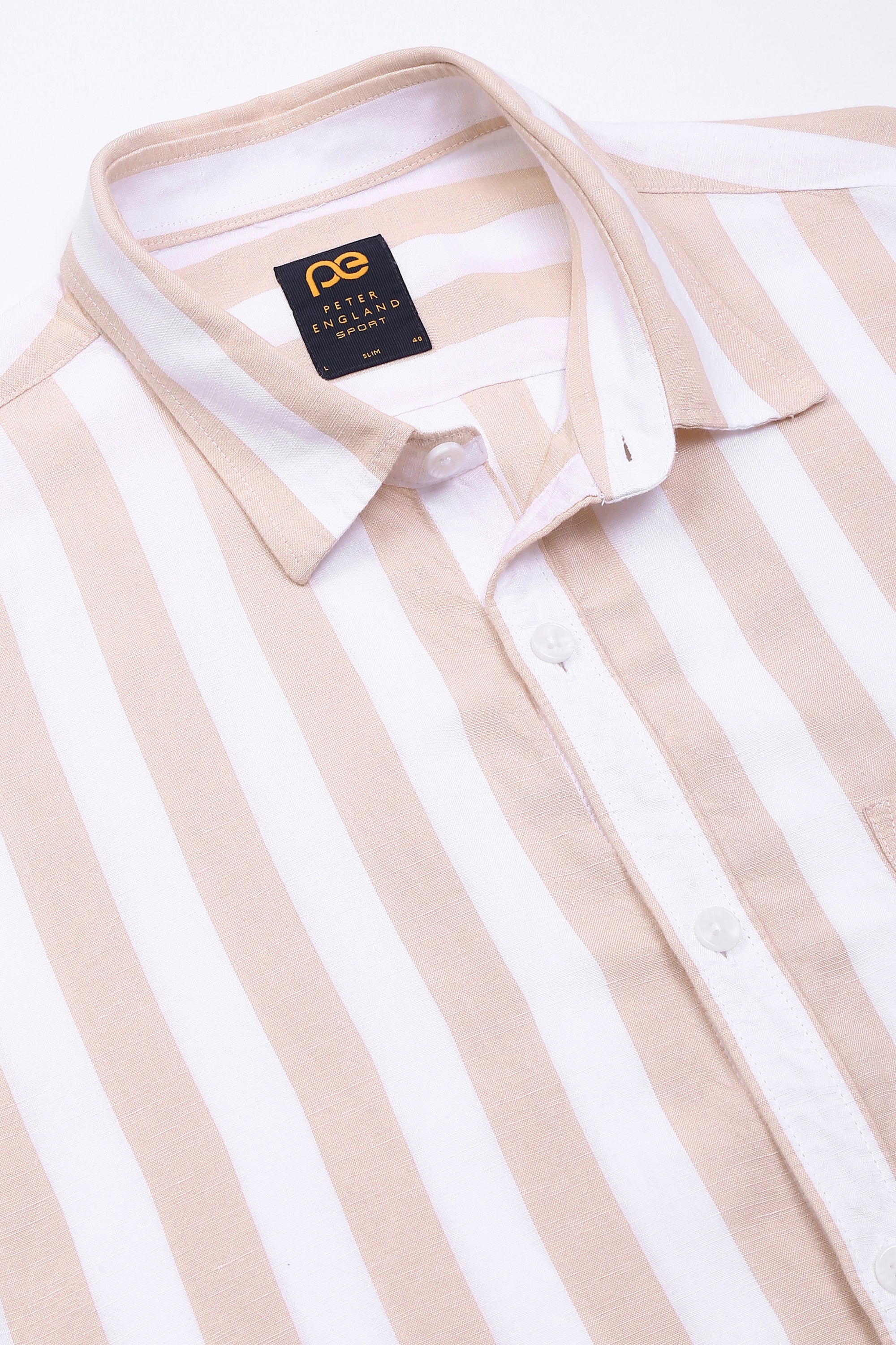 Men's Pink Casual Half Sleeves Shirt
