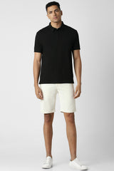 Men's Beige Casual Regular Fit Printed Shorts