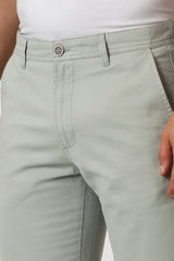 Men's Grey Casual Regular Fit Solid Shorts