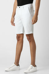 Men's Blue Casual Regular Fit Printed Shorts