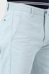 Men's Blue Casual Regular Fit Solid Shorts