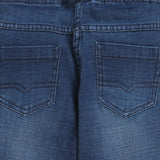 Girls Blue Casual Regular Solid Pants