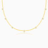 Anushka Sharma Golden Star Constellation Necklace