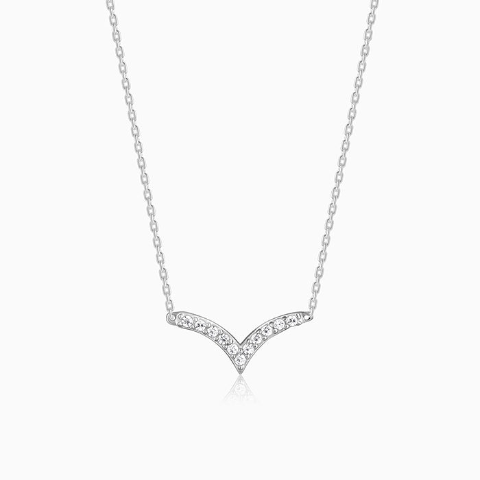 Women's Silver Avya Necklace