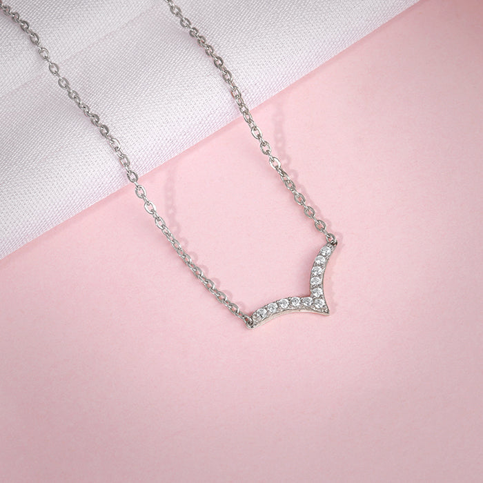 Women's Silver Avya Necklace