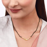 Women's Golden Match Made in Heaven Mangalsutra