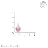 Women's Anushka Sharma Silver Valentine Pendant