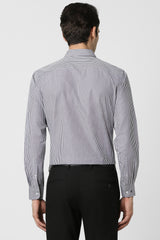Men's Purple Casual Full Sleeves Shirt