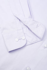 Men's Purple Work Full Sleeves Shirt