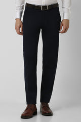 Men's Navy Work Regular Fit Trouser