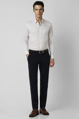Men's Navy Work Regular Fit Trouser